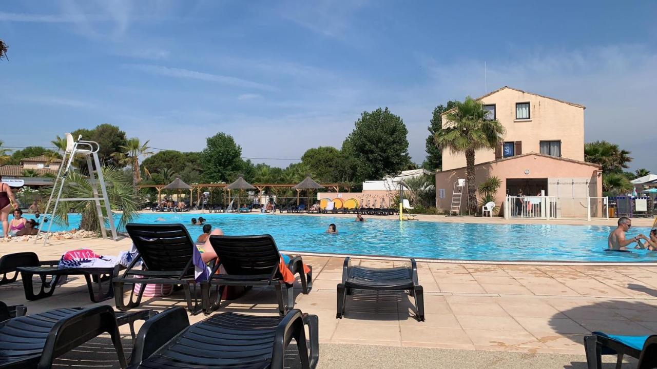 Mobilehome 8 Personnes Avec Clim Situe Aux Sables Du Midi Valras-Plage Exterior foto